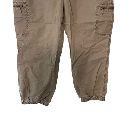 Eileen Fisher Cargo Capri Pants Women’s Petite Small Khakis - Picture 2 of 9